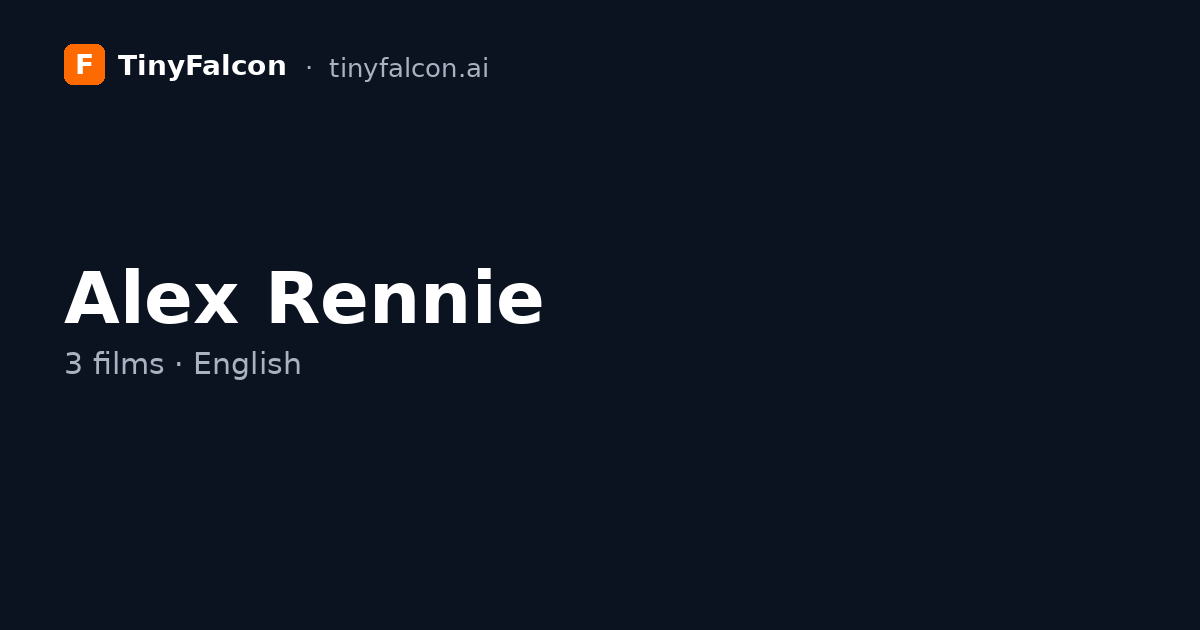Alex Rennie