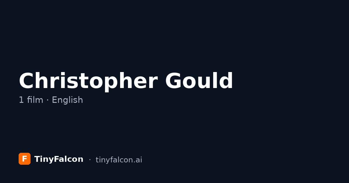 Christopher Gould