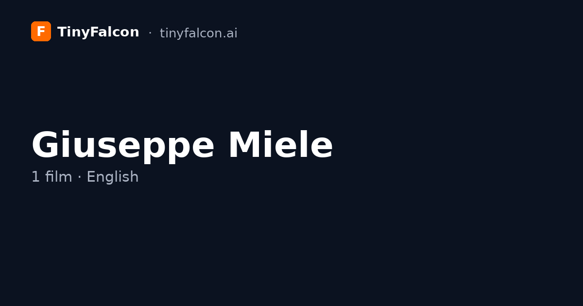 Giuseppe Miele