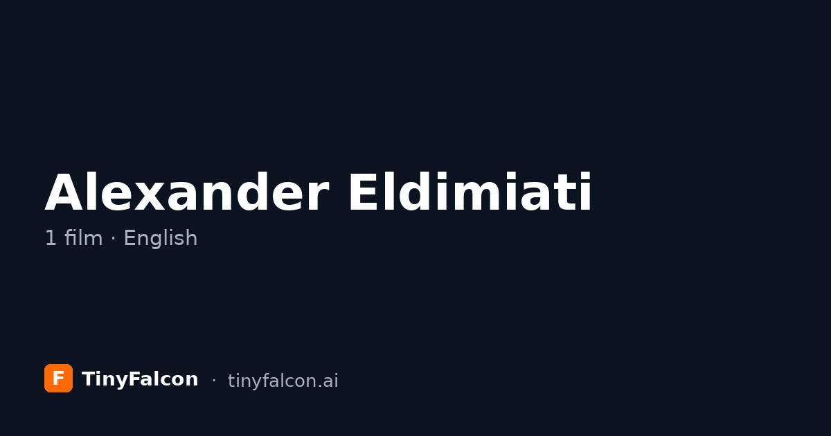 Alexander Eldimiati