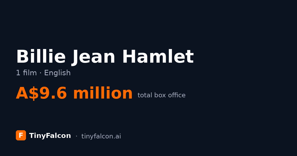 Billie Jean Hamlet