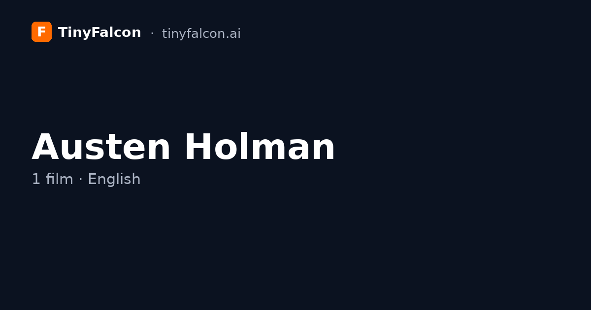 Austen Holman