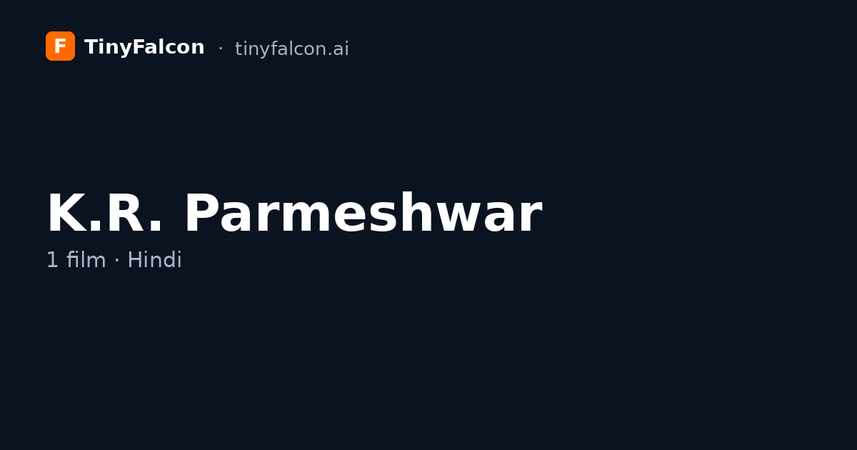 K.R. Parmeshwar