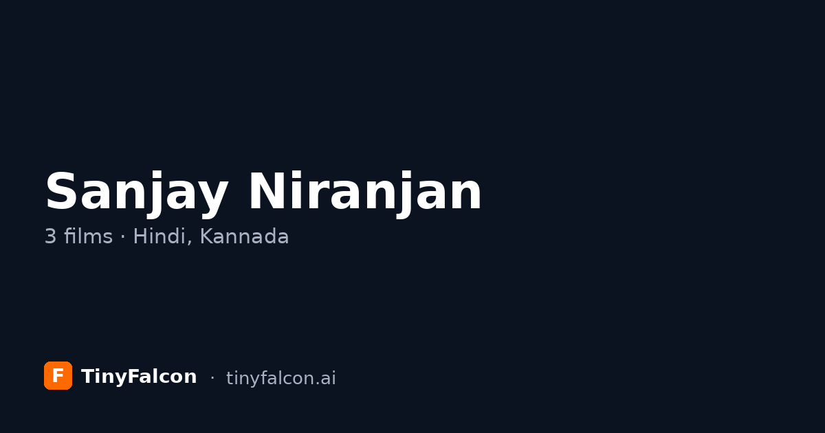 Sanjay Niranjan