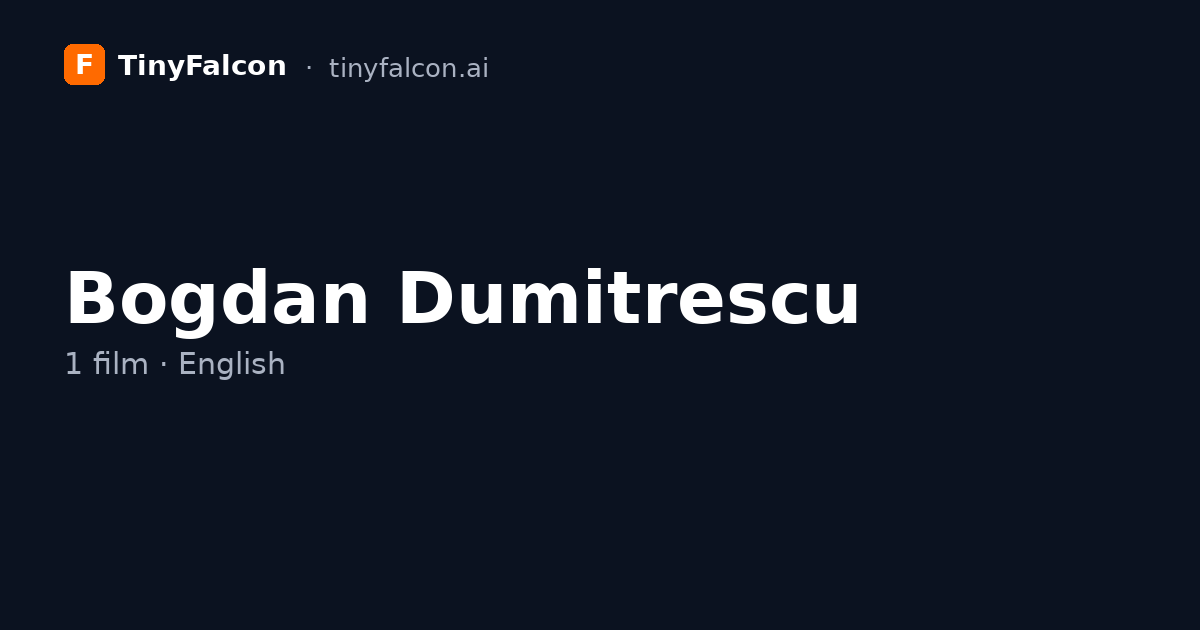Bogdan Dumitrescu