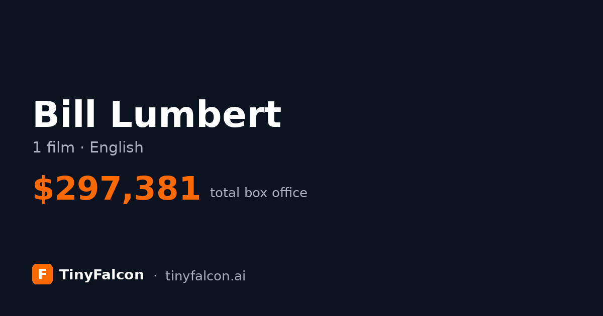 Bill Lumbert