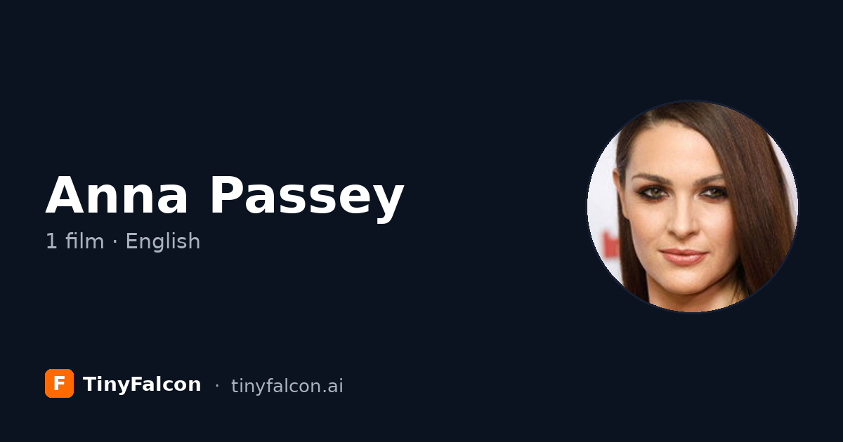 Anna Passey