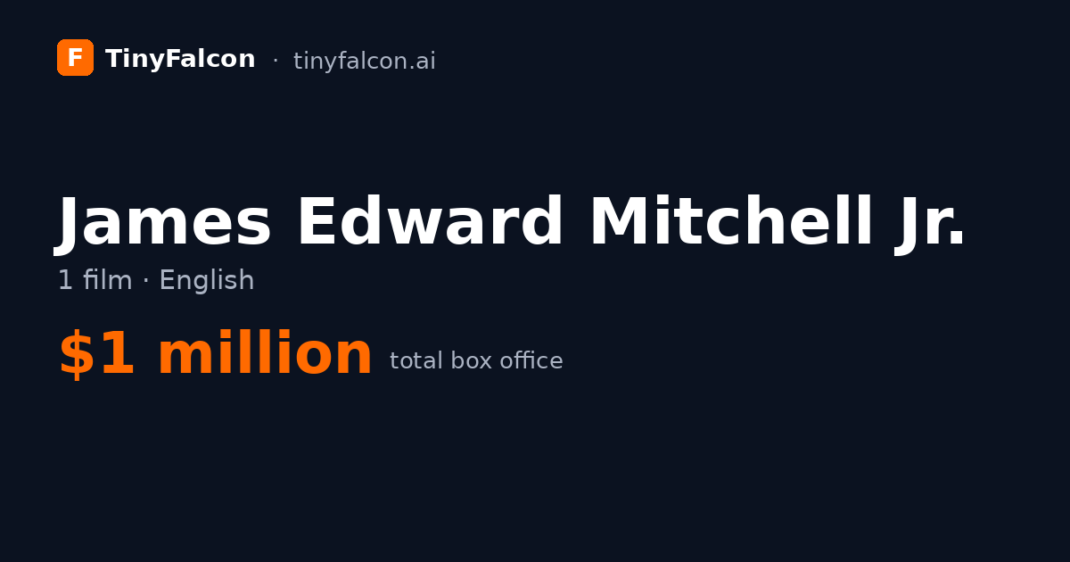 James Edward Mitchell Jr.