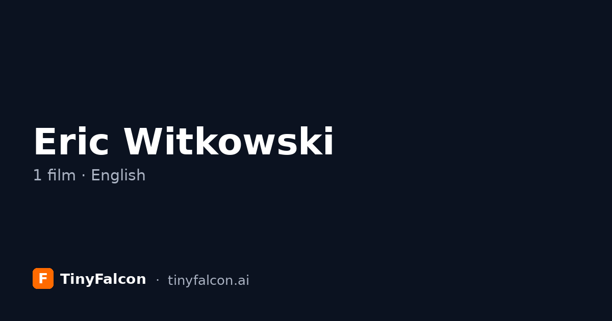 Eric Witkowski