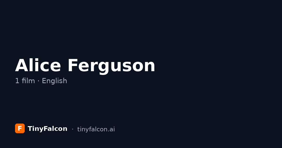 Alice Ferguson