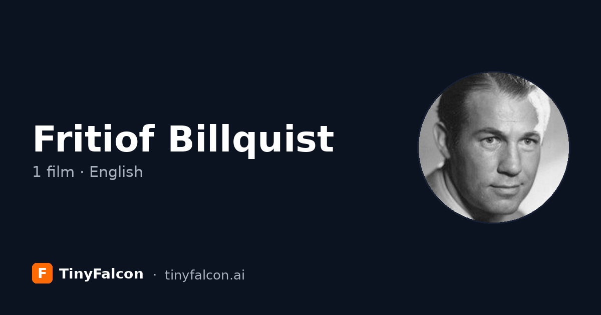 Fritiof Billquist