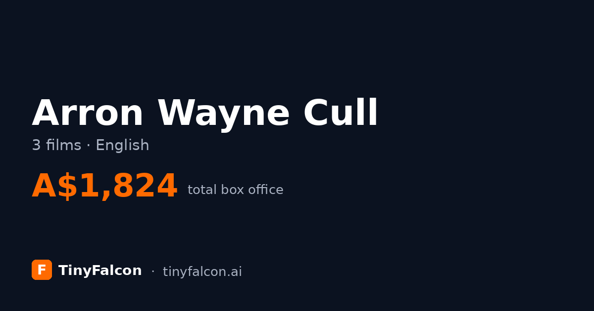 Arron Wayne Cull
