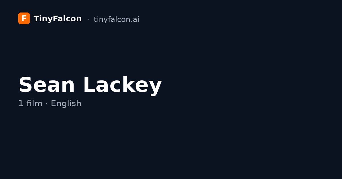 Sean Lackey