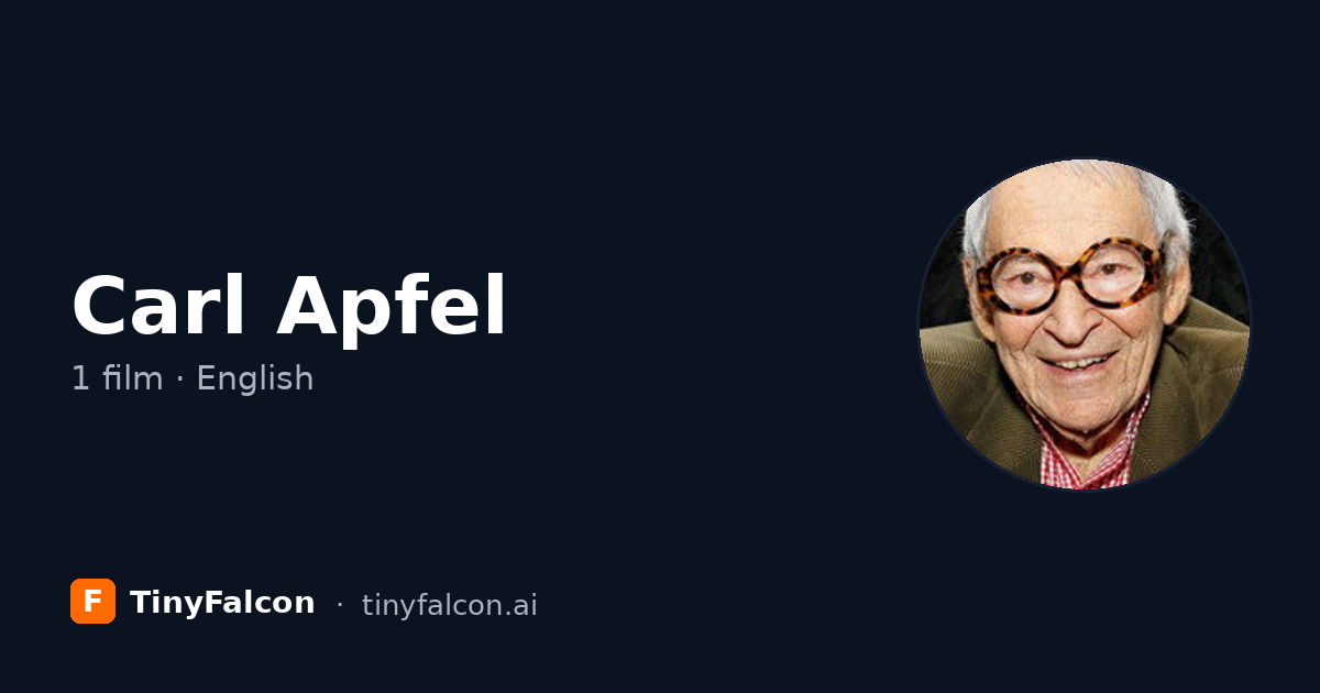 Carl Apfel
