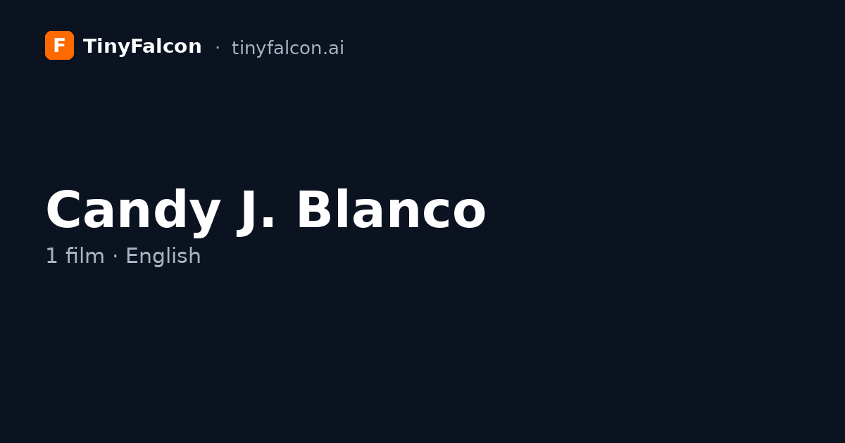 Candy J. Blanco