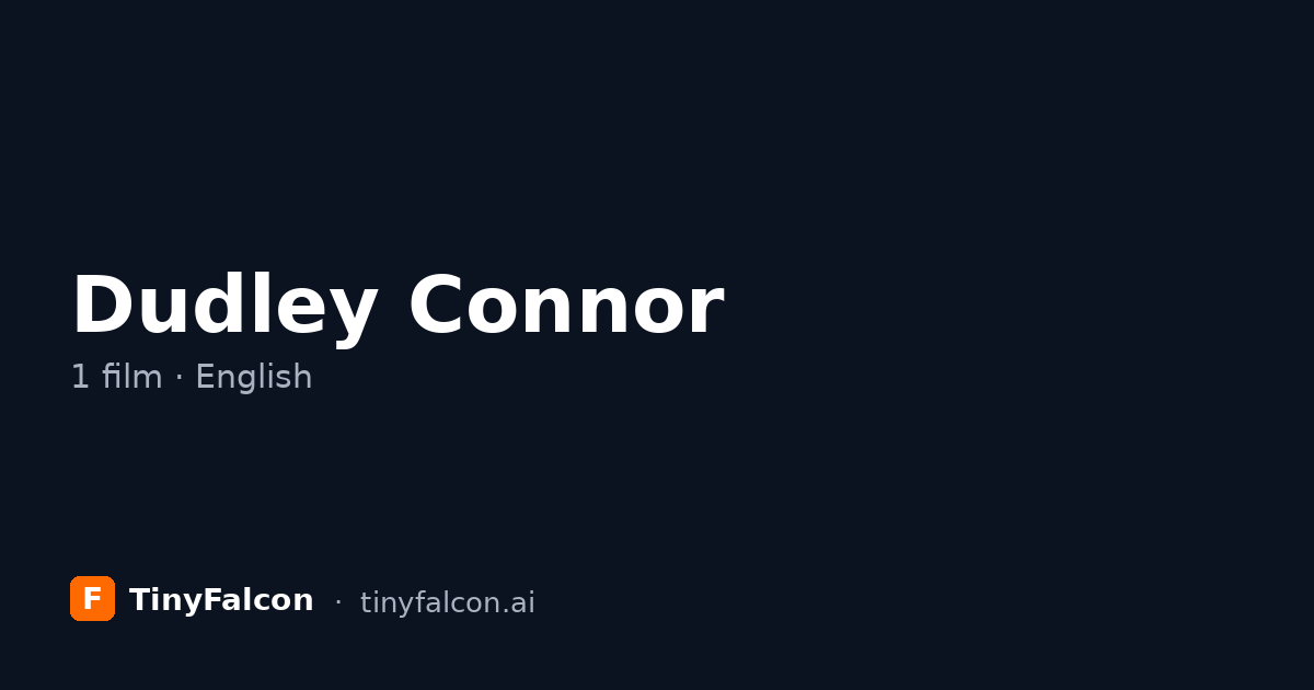 Dudley Connor
