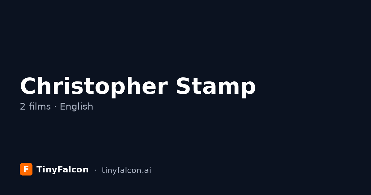 Christopher Stamp