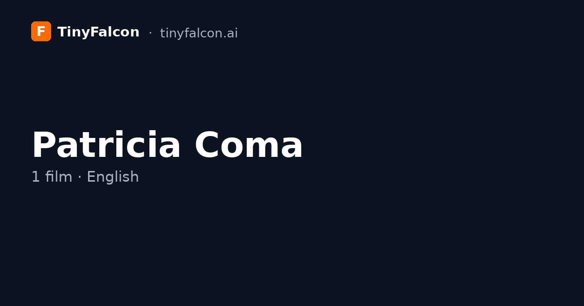 Patricia Coma