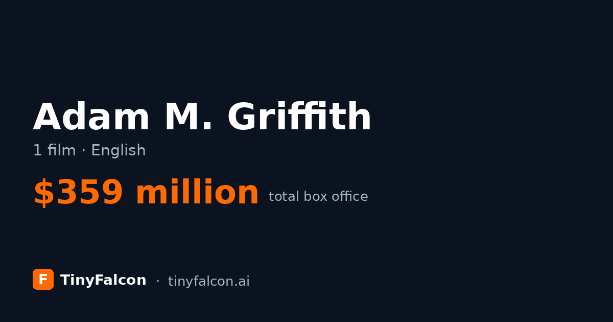 Adam M. Griffith