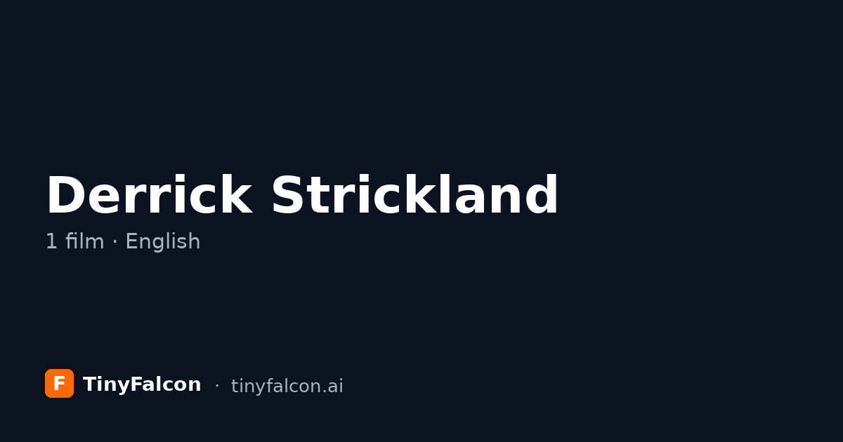 Derrick Strickland