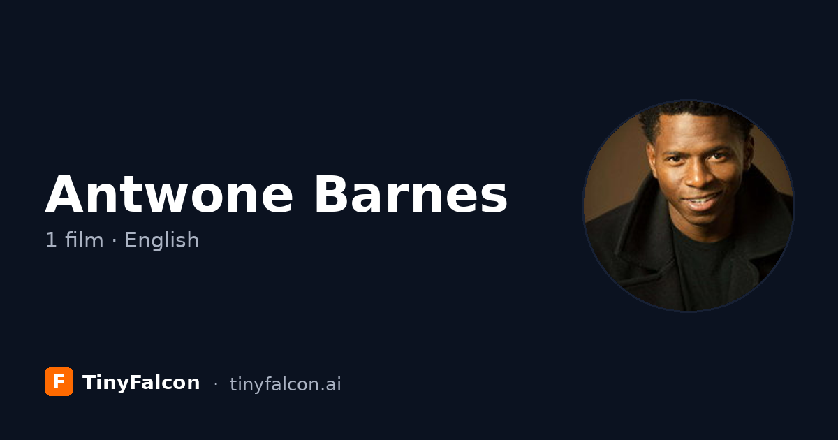 Antwone Barnes