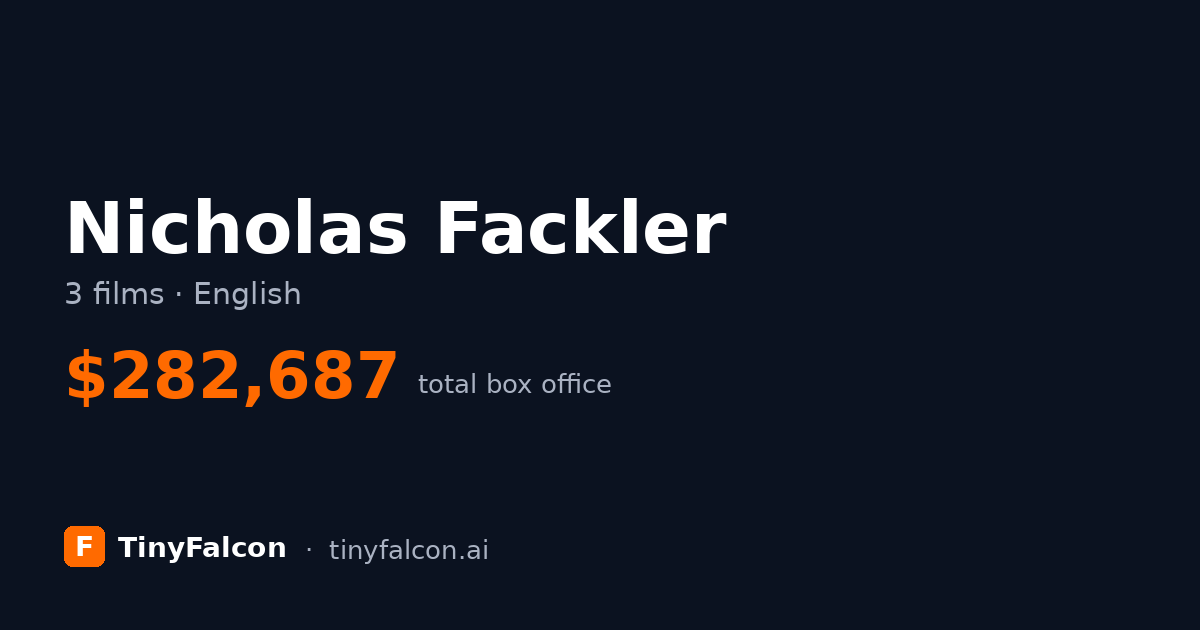 Nicholas Fackler