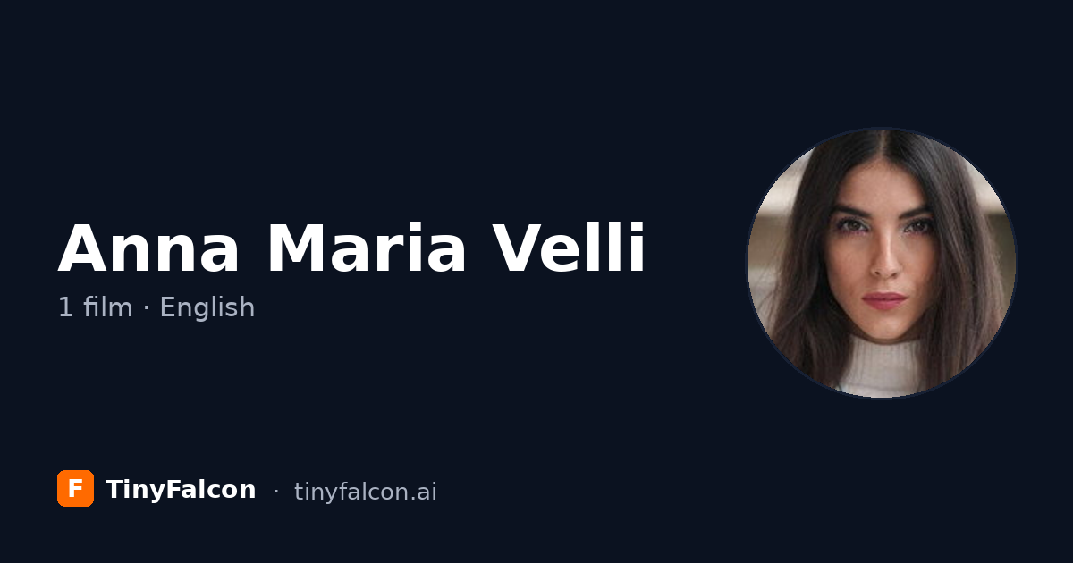 Anna Maria Velli