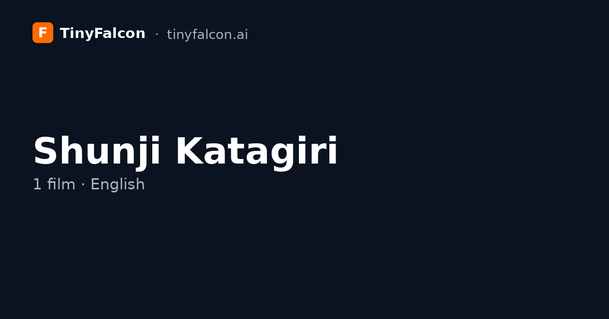 Shunji Katagiri