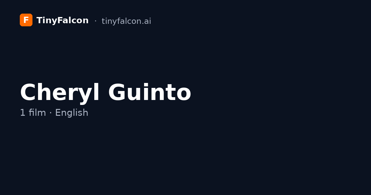Cheryl Guinto