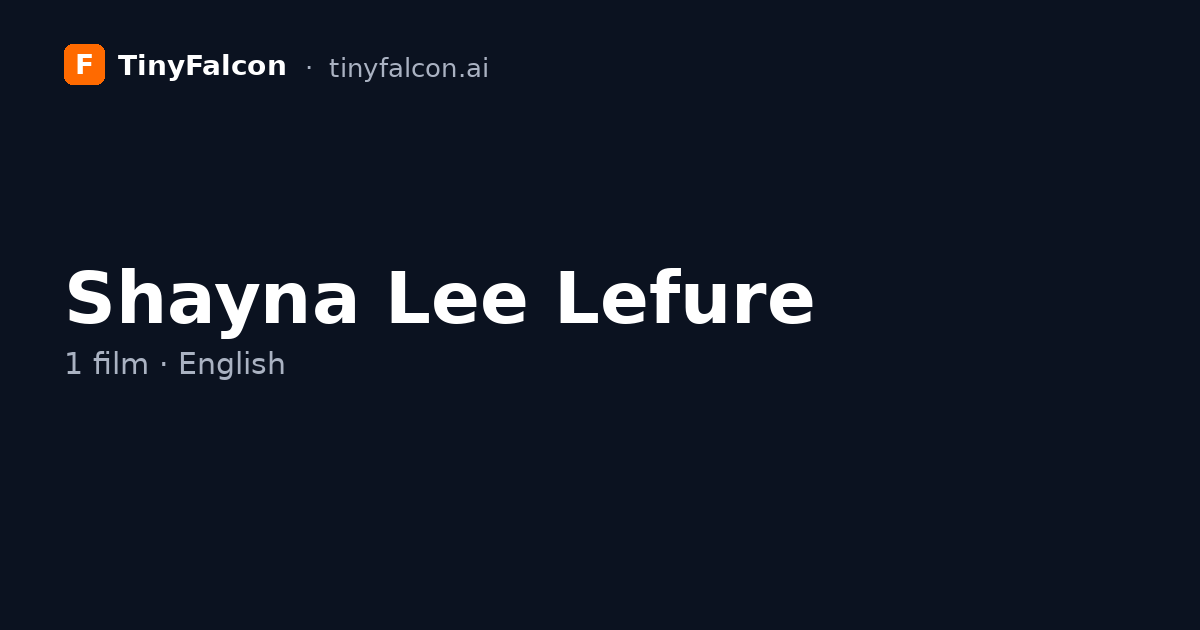 Shayna Lee Lefure