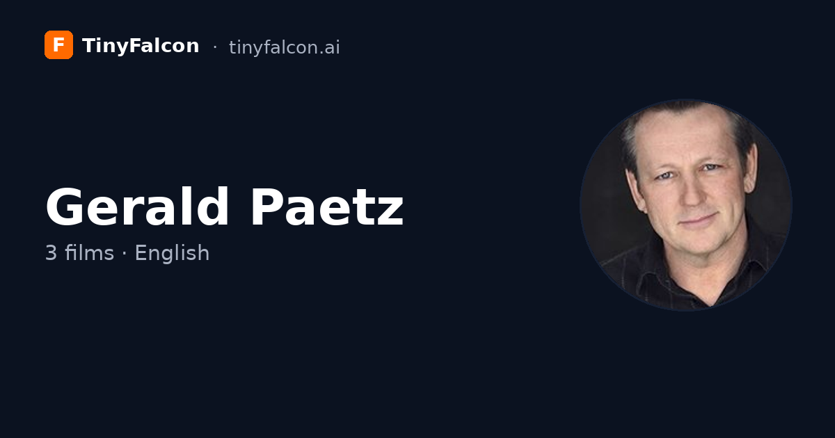Gerald Paetz