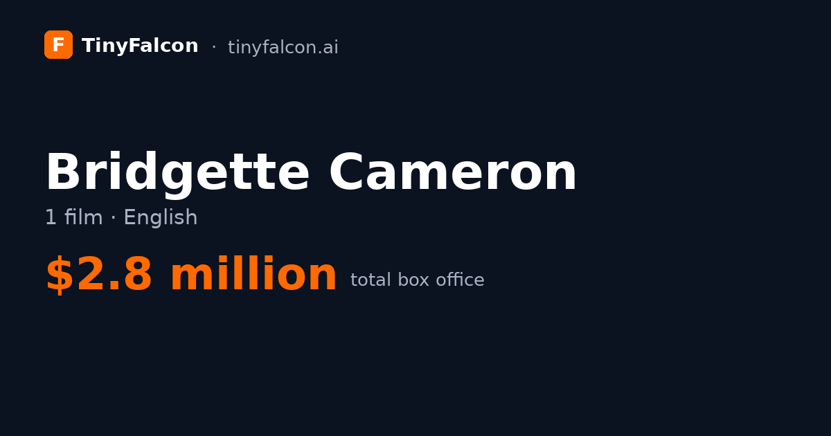 Bridgette Cameron