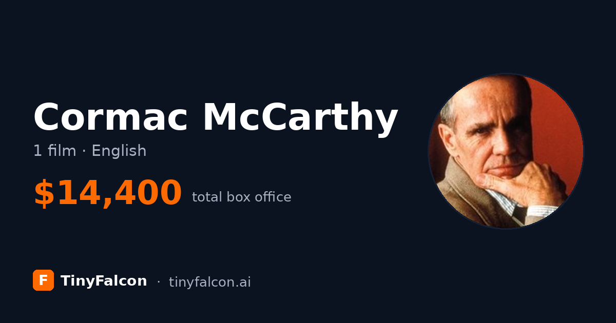 Cormac McCarthy