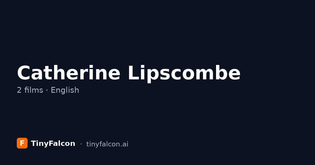 Catherine Lipscombe