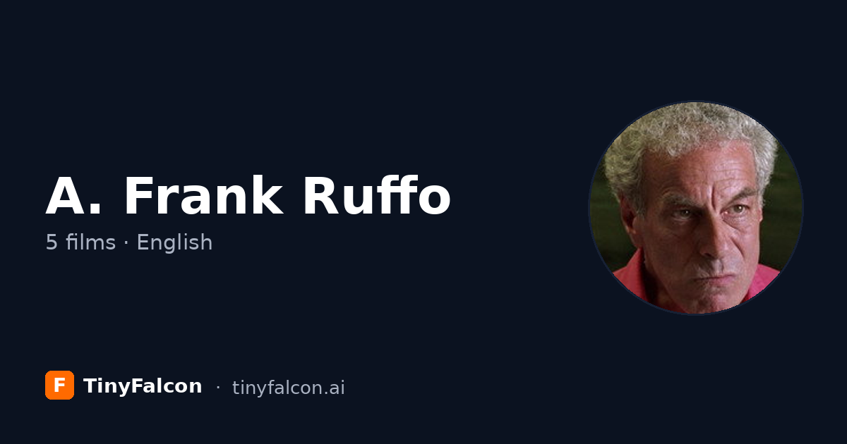 A. Frank Ruffo