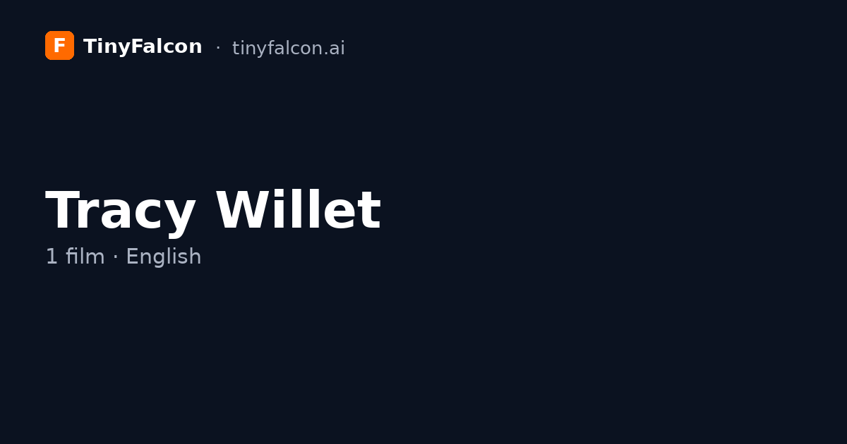 Tracy Willet