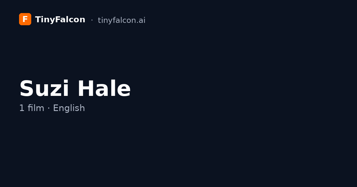 Suzi Hale