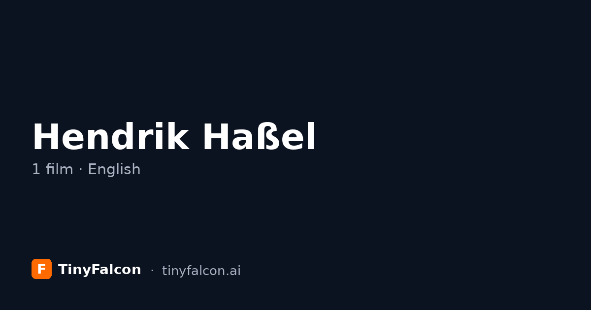 Hendrik Haßel