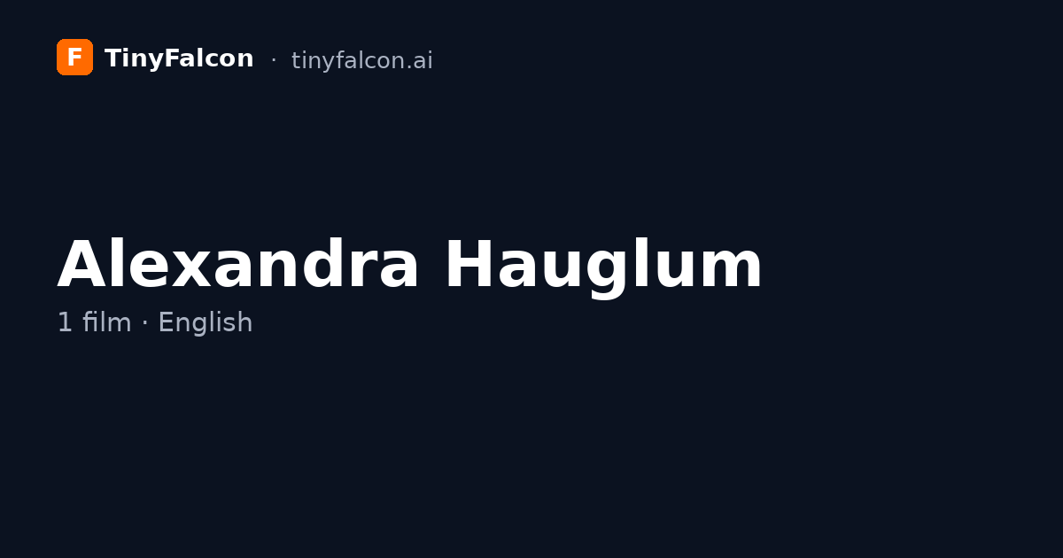 Alexandra Hauglum