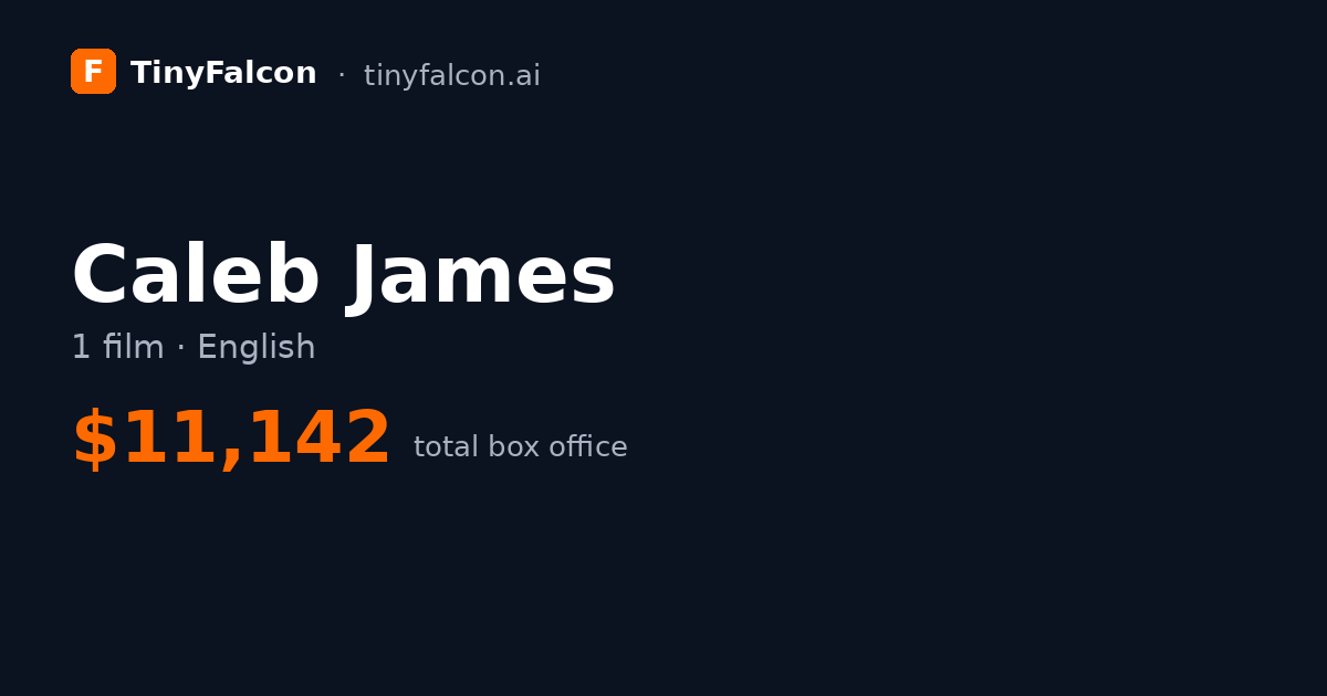 Caleb James
