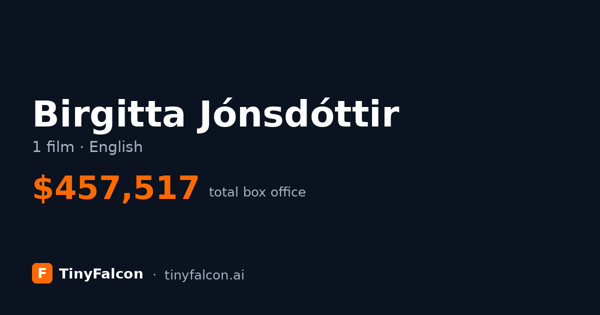 Birgitta Jónsdóttir