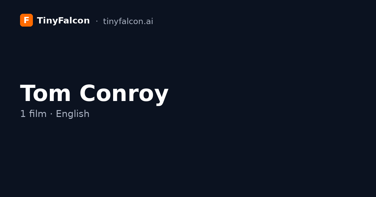Tom Conroy