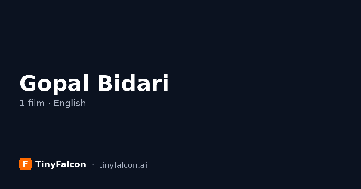 Gopal Bidari