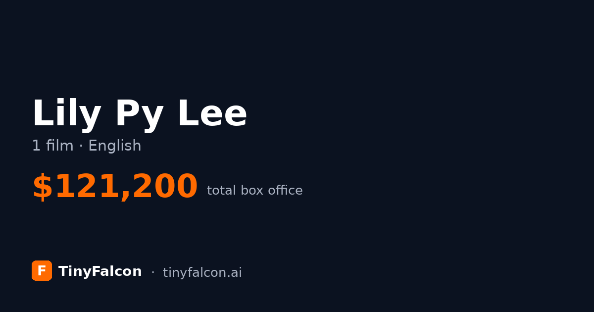 Lily Py Lee