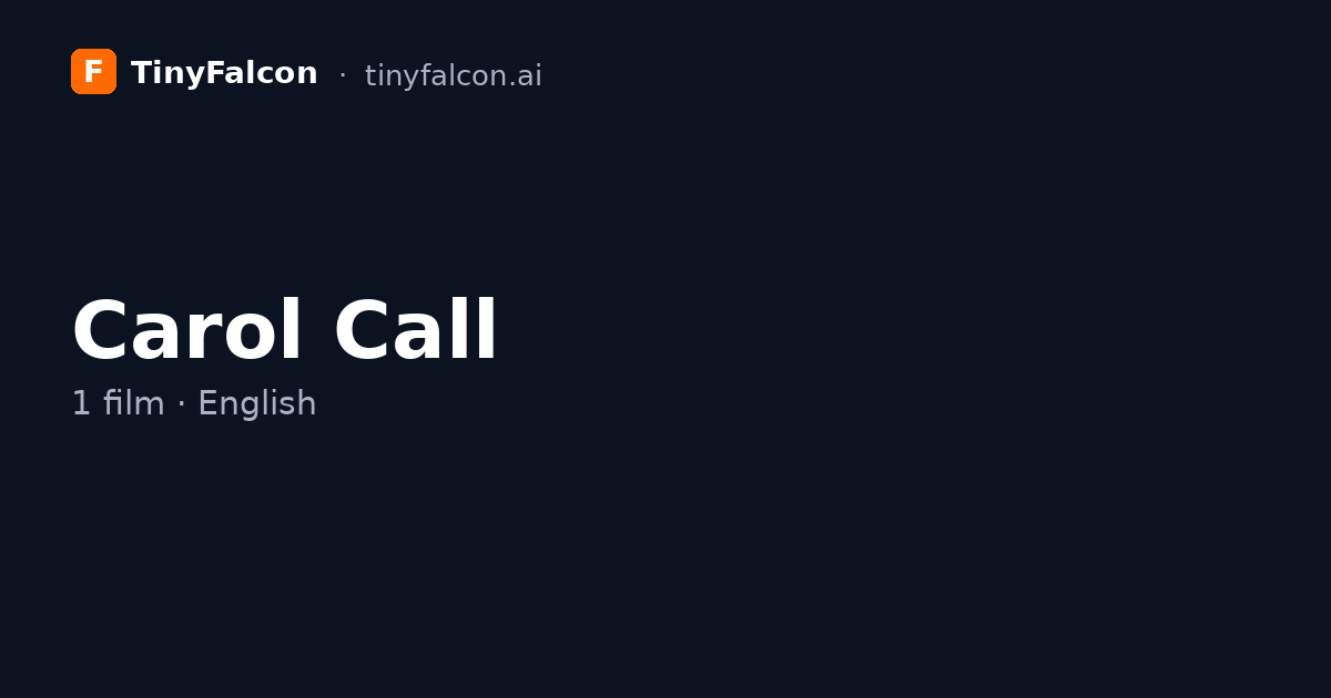 Carol Call