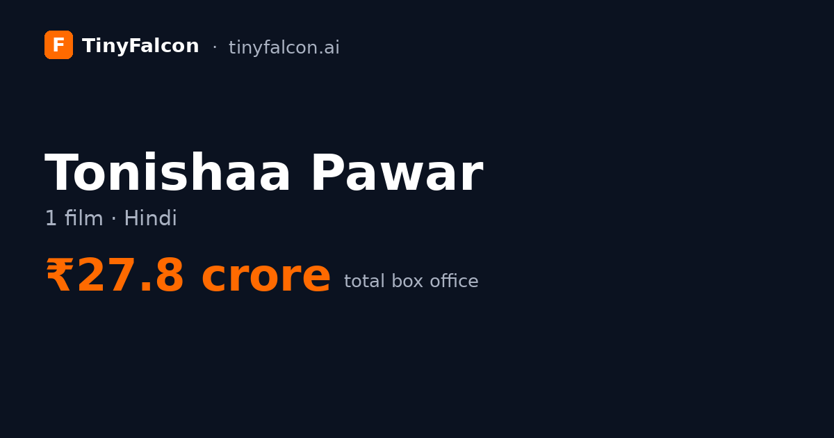 Tonishaa Pawar