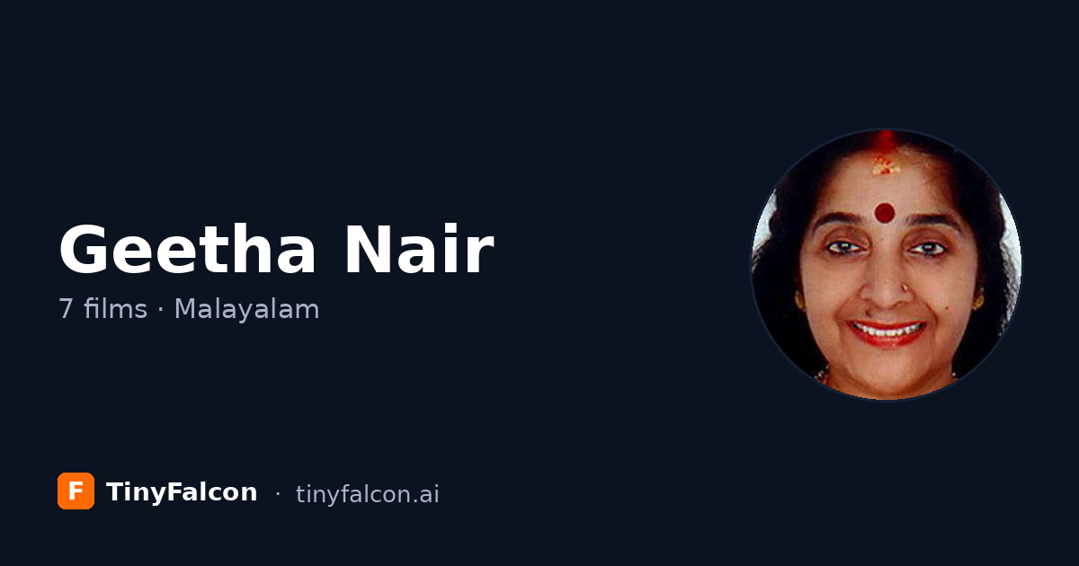 Geetha Nair