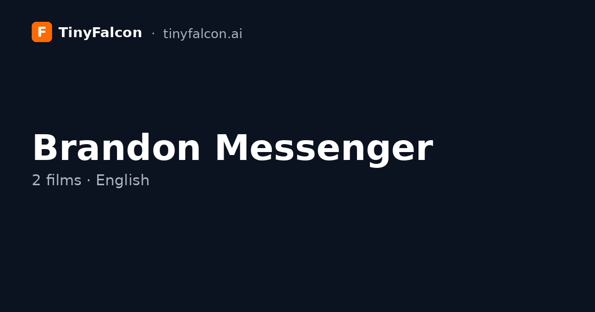 Brandon Messenger