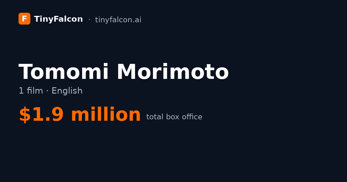 Tomomi Morimoto