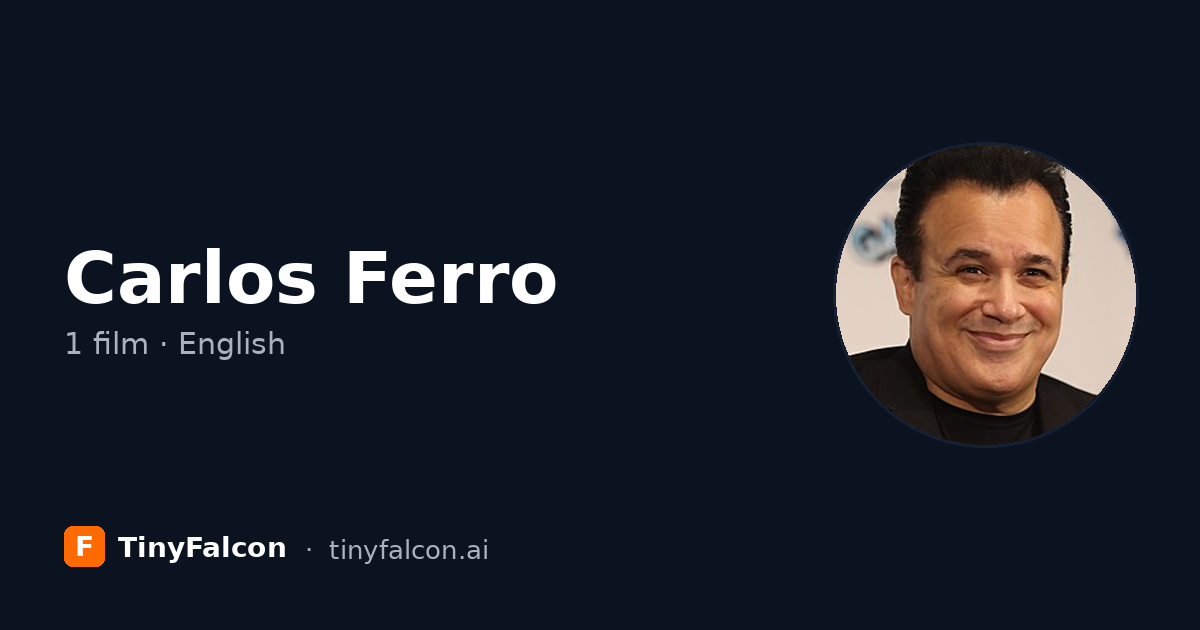 Carlos Ferro